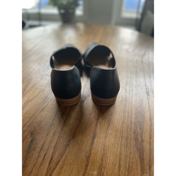 Maurices Womens Size 9 M Black Slip On Shelby D'Orsay Flats #31 - Picture 6 of 6